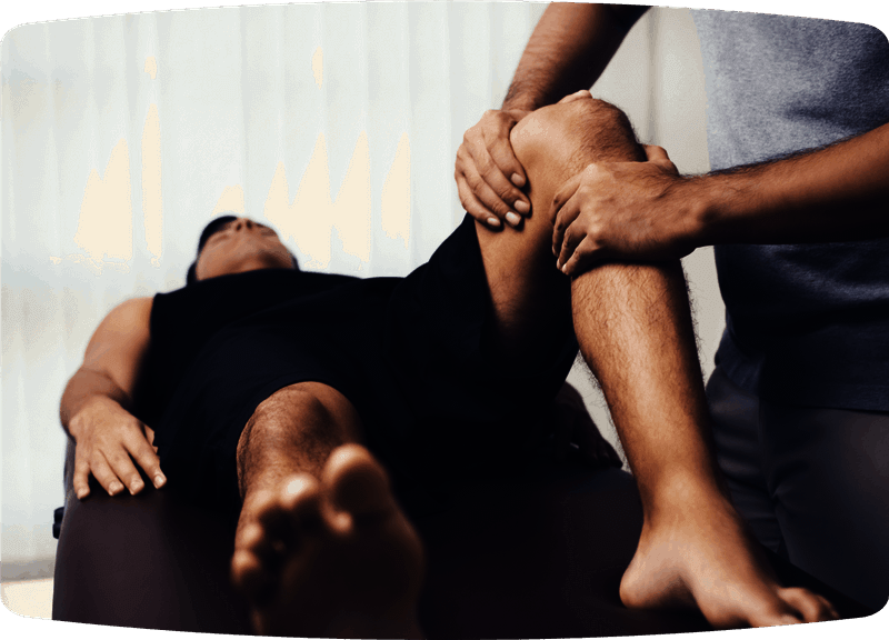 Physiotherapie und Massage
